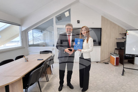 Габрово - Национална Априловска гимназия - Кирил Вълчев - посещение