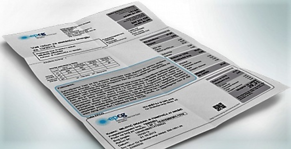 МИНА: Средната декемврийска сметка за електричество в Черна гора е 41,53 евро