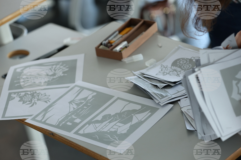 Национална галерия - Кири-е - традиционно японско изкуство