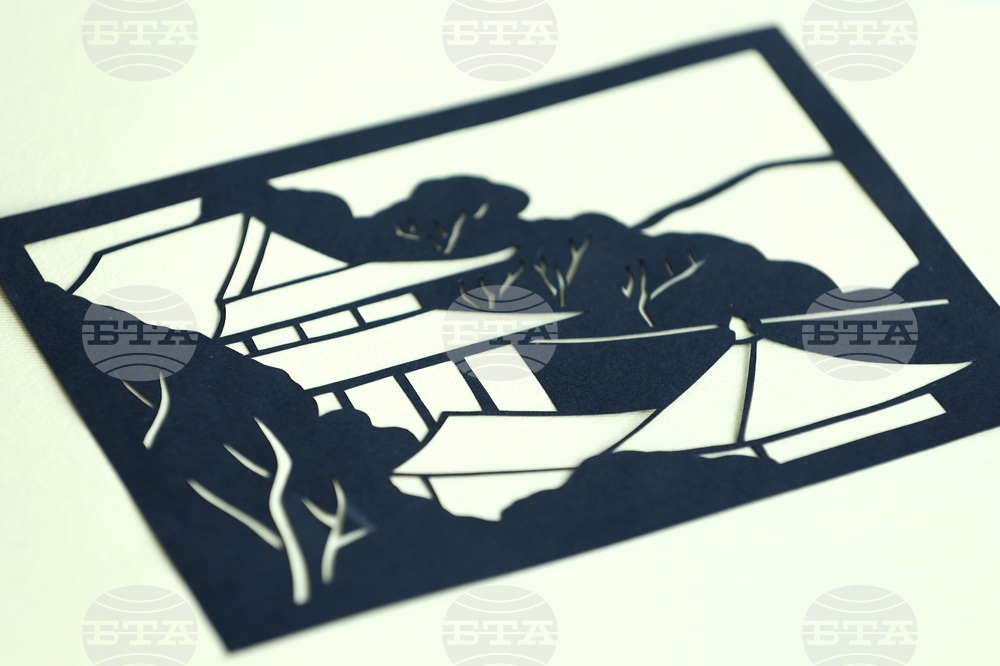 Национална галерия - Кири-е - традиционно японско изкуство