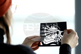 Национална галерия - Кири-е - традиционно японско изкуство