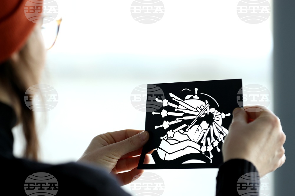 Национална галерия - Кири-е - традиционно японско изкуство