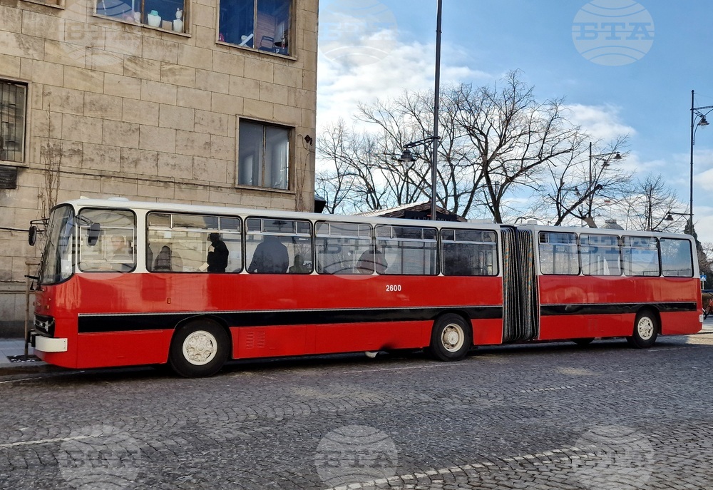 Ретро автобуси - 123 години градски транспорт София