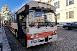 Ретро автобуси - 123 години градски транспорт София