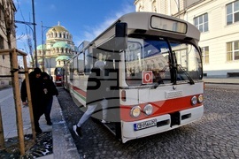 Ретро автобуси - 123 години градски транспорт София
