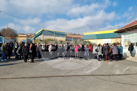 Кърджали - шивашка фирма - протест