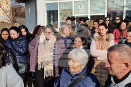 Кърджали - шивашка фирма - протест