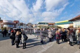 Кърджали - шивашка фирма - протест