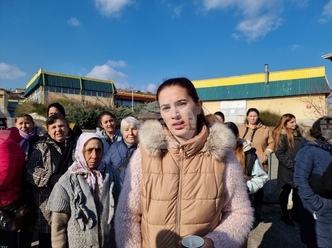 Кърджали - шивашка фирма - протест