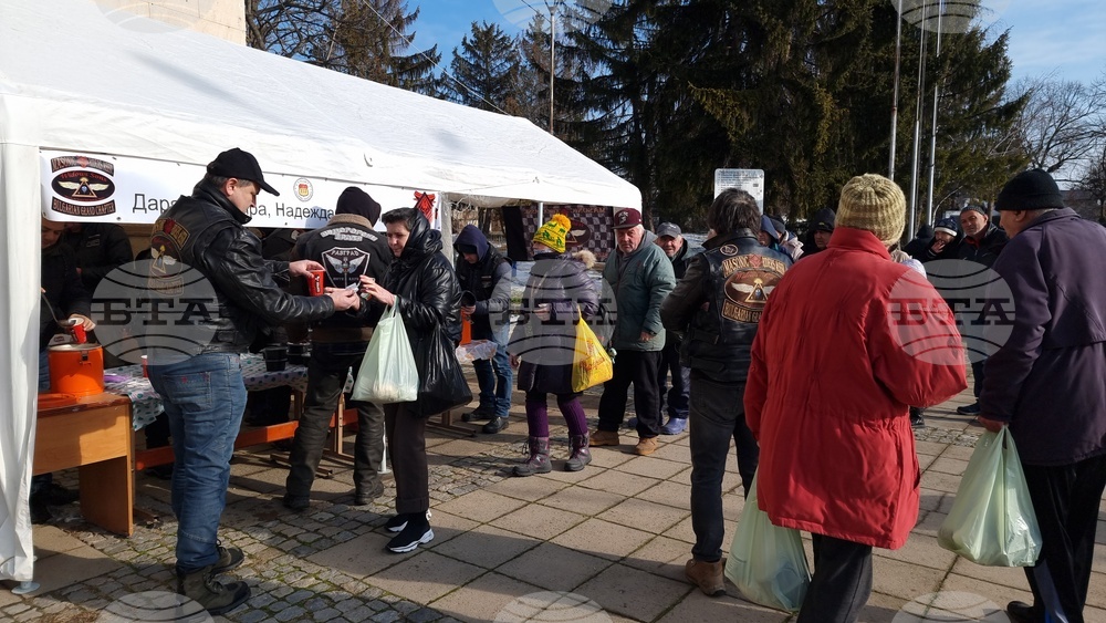 Разград - топла храна - мотористи