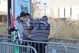 Румъния - протестното шествие в подкрепа на Палестина