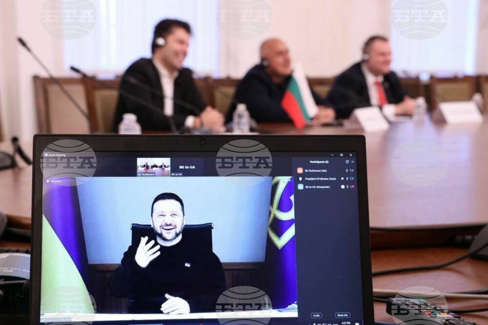 Zelenskyy Thanks Bulgarian Parties' Leaders for "Crucial Assistance" to Ukraine