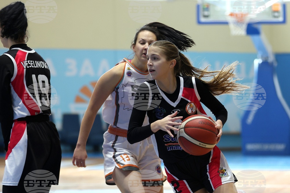 Готова е програмата за втората тройка от първенството на България по баскетбол за жени