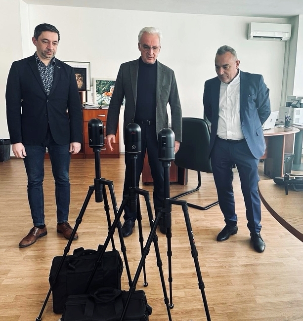 Министерството на културата осигури за националния институт за недвижимо културно наследство модерна техника за 3D заснемане на обектите