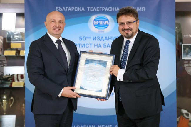 BTA Director General: Balkan Athlete of the Year Award Shows Capability to Recognize Neighbours' Successes