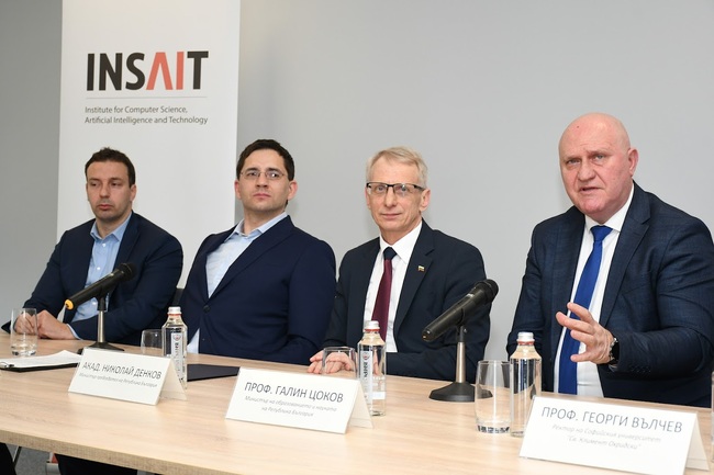 МОН: INSAIT представи BgGPT - първият отворен изкуствен интелект на български език 
