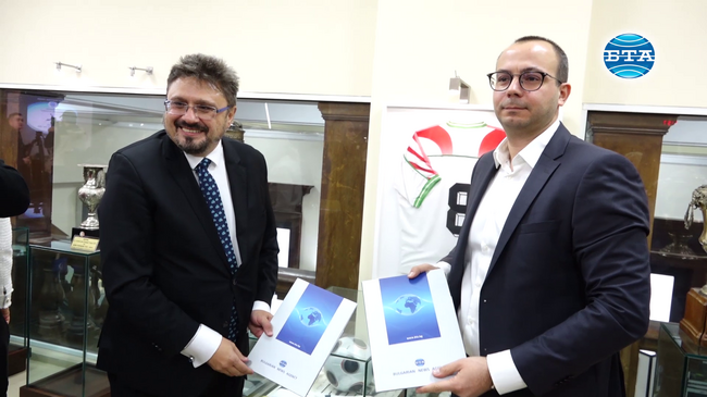 Българската телеграфна агенция подписа договор за партньорство с Музея на физическата култура и спорта