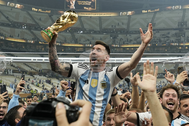 Меси публикува пост по повод на годишнината от победата на Аржентина на Мондиал 2022