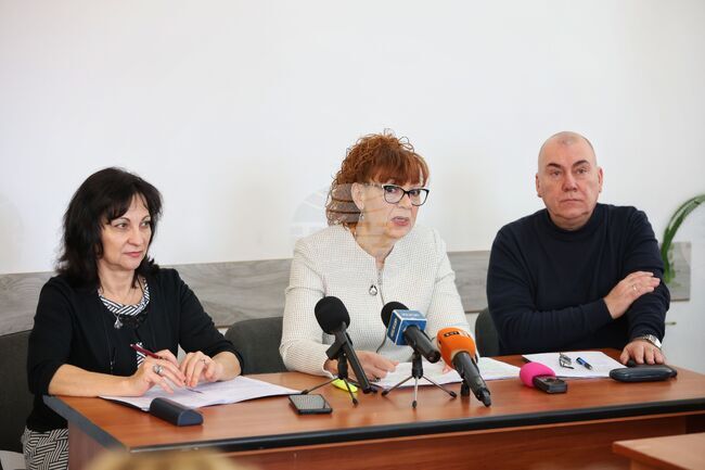 Бургас - Териториална дирекция на НАП - пресконференция