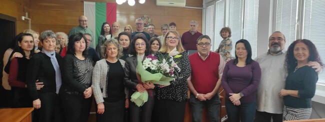 Окръжен съд - Търговище изпрати в пенсия съдебния секретар Даша Иванова