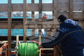 RSV 421 Drops Anchor at Livingston Island
