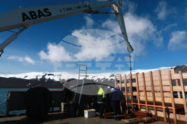 RSV 421 Drops Anchor at Livingston Island