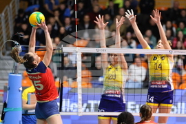 Пловдив - Шампионска лига по волейбол за жени - Марица (Пловдив) - Вашаш Обуда (Будапеща)