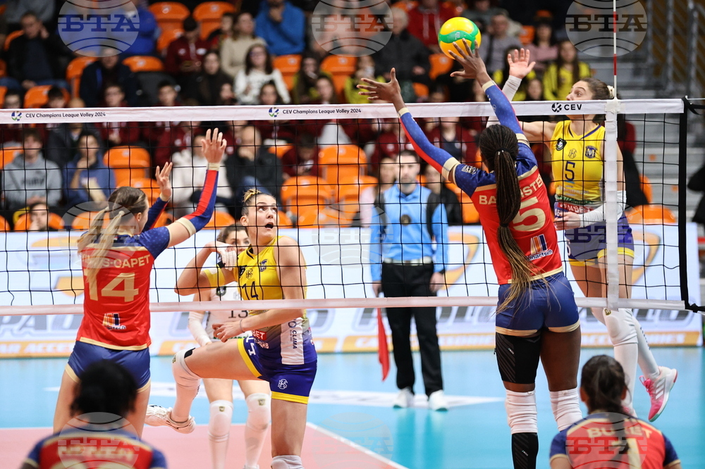 Пловдив - Шампионска лига по волейбол за жени - Марица (Пловдив) - Вашаш Обуда (Будапеща)