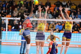 Пловдив - Шампионска лига по волейбол за жени - Марица (Пловдив) - Вашаш Обуда (Будапеща)