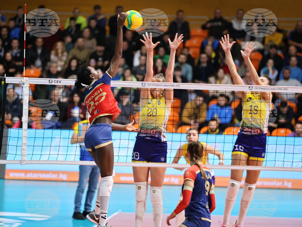 Пловдив - Шампионска лига по волейбол за жени - Марица (Пловдив) - Вашаш Обуда (Будапеща)