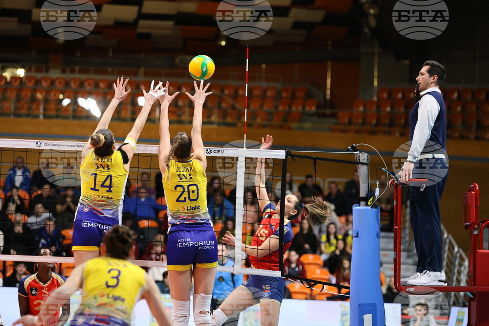 Пловдив - Шампионска лига по волейбол за жени - Марица (Пловдив) - Вашаш Обуда (Будапеща)