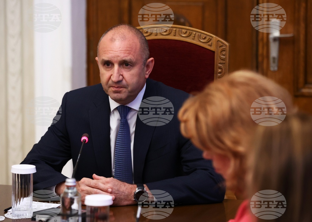 Румен Радев - ГЕРБ-СДС - консултации