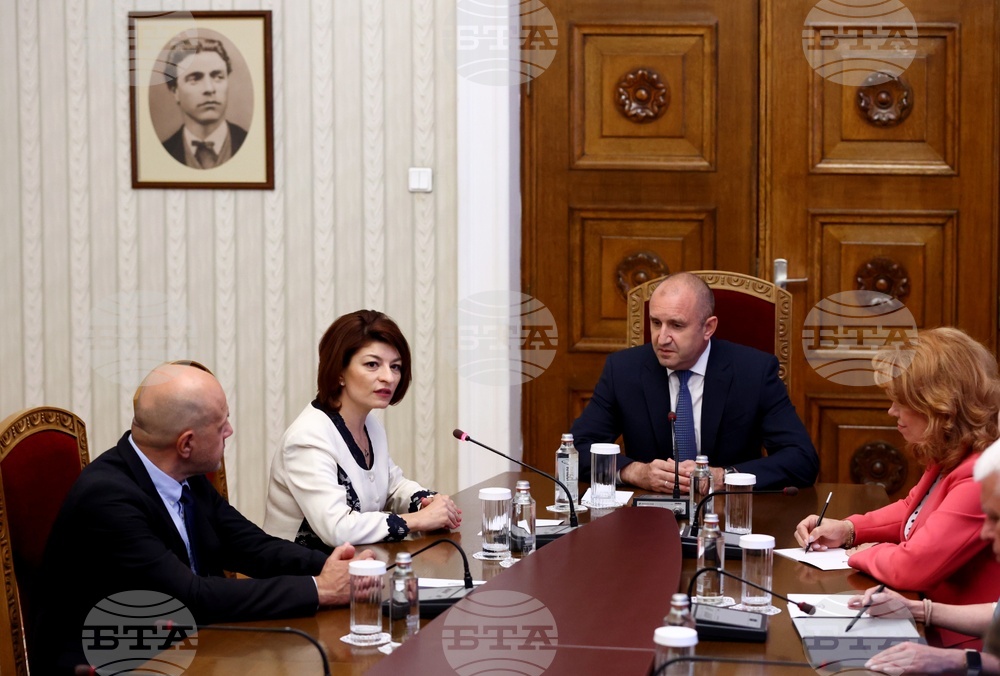 Румен Радев - ГЕРБ-СДС - консултации