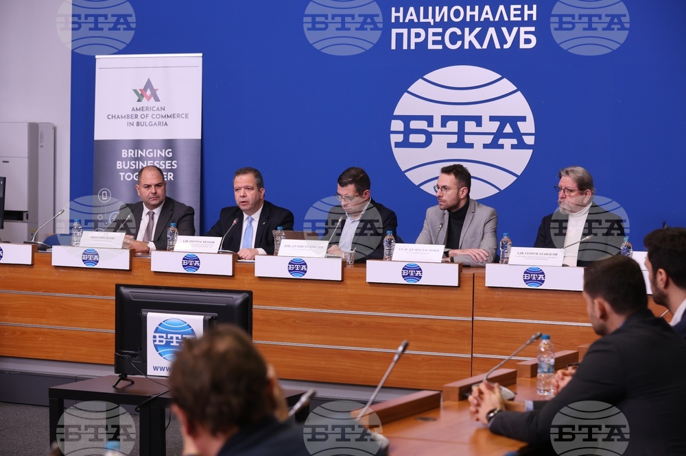 Национален пресклуб на БТА-София - Американска търговска камара в България - пресконференция
