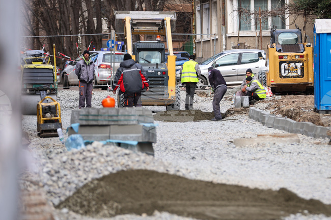 Бургас - улица „Шейново“ - ремонт 