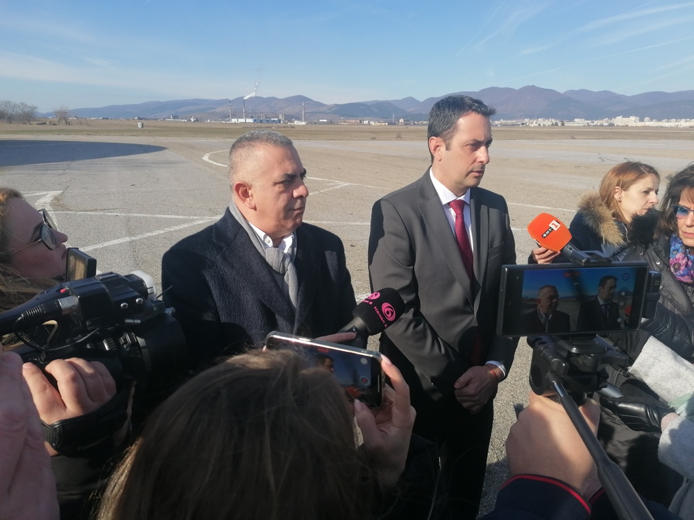 До края на годината ще е готова временната база за въздушната спешна помощ в Сливен