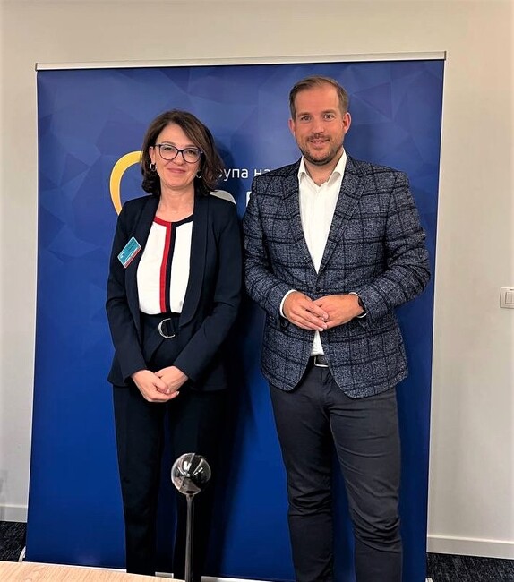 Прокурор Валентина Маджарова обсъди в Брюксел закриването на специализираното правосъдие в България с Йерон Ленарс, координатор на ЕНП в Комисията LIBE към Европейския парламент 