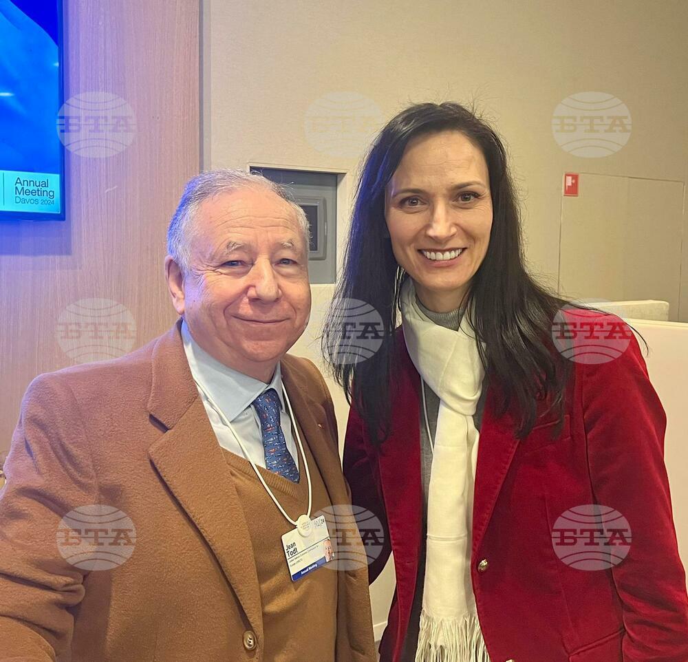 FM Gabriel Meets UN Secretary-General's Special Envoy for Road Safety Todt in Davos