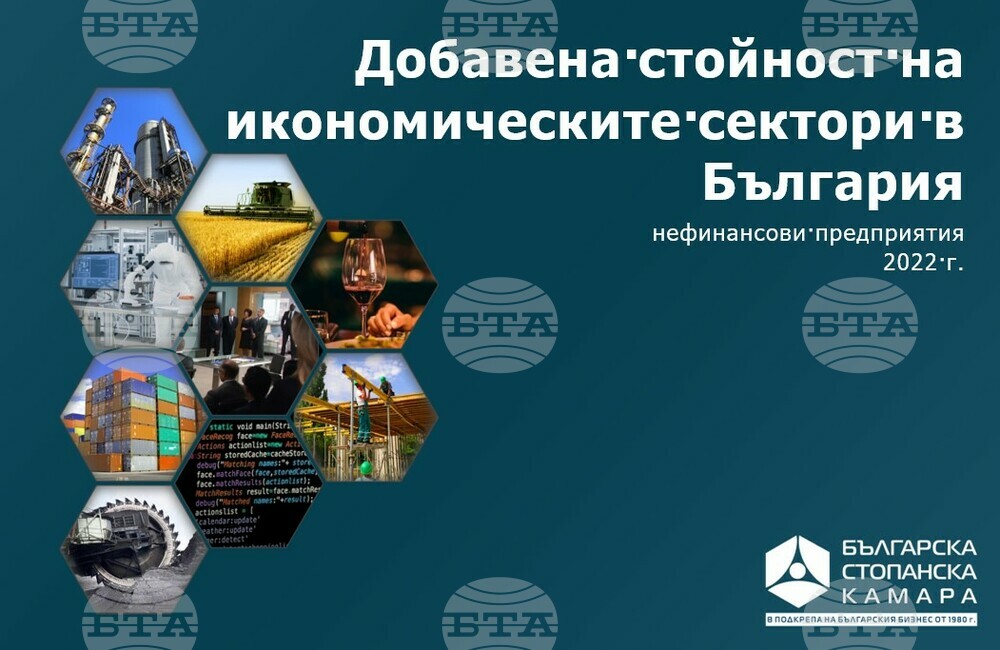 Българска стопанска камара: Каква е добавена стойност на икономическите сектори в България