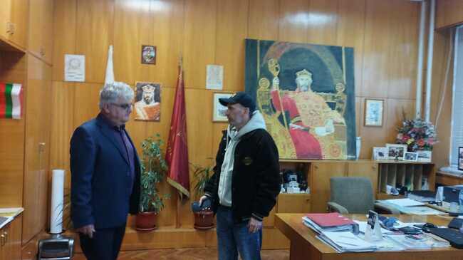 Ликът на Цар Симеон Велики ще бъде изрисуван на фасадата на Професионалната техническа гимназия в Търговище