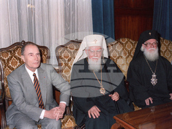 Посещението на Митеран в София през 1989 г. 