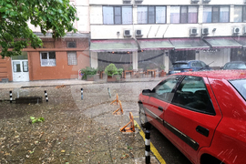 Видин - буря - силен дъжд и градушка