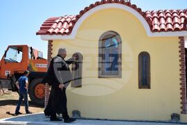 Село Бараково - параклис - монтиране