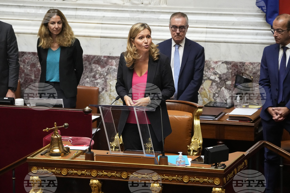 Днешната сесия на френския парламент бе спряна, след като депутат развя палестинското знаме