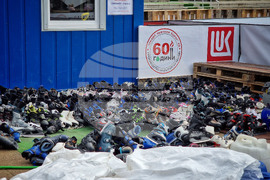 Бургас - ледена пързалка - процес на изграждане