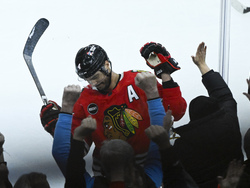 Islanders Blackhawks Hockey