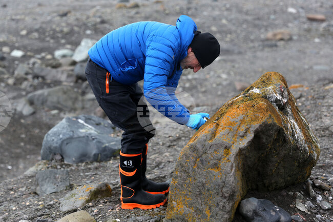 Национална антарктическа експедиция - Ереби Пойнт - изследвания - Марк Ървайн - Тихомир Стефанов