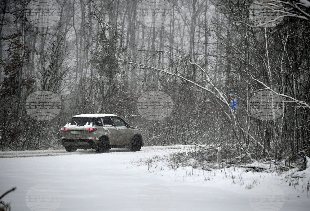 Село Свещари - зима - обстановка