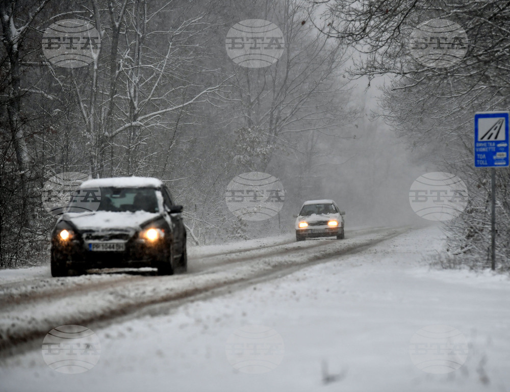 Село Свещари - зима - обстановка