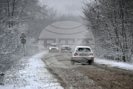 Село Свещари - зима - обстановка